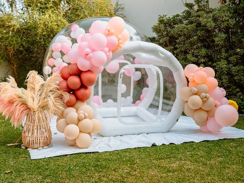 Alquiler de Bubble House y Bubble Hop